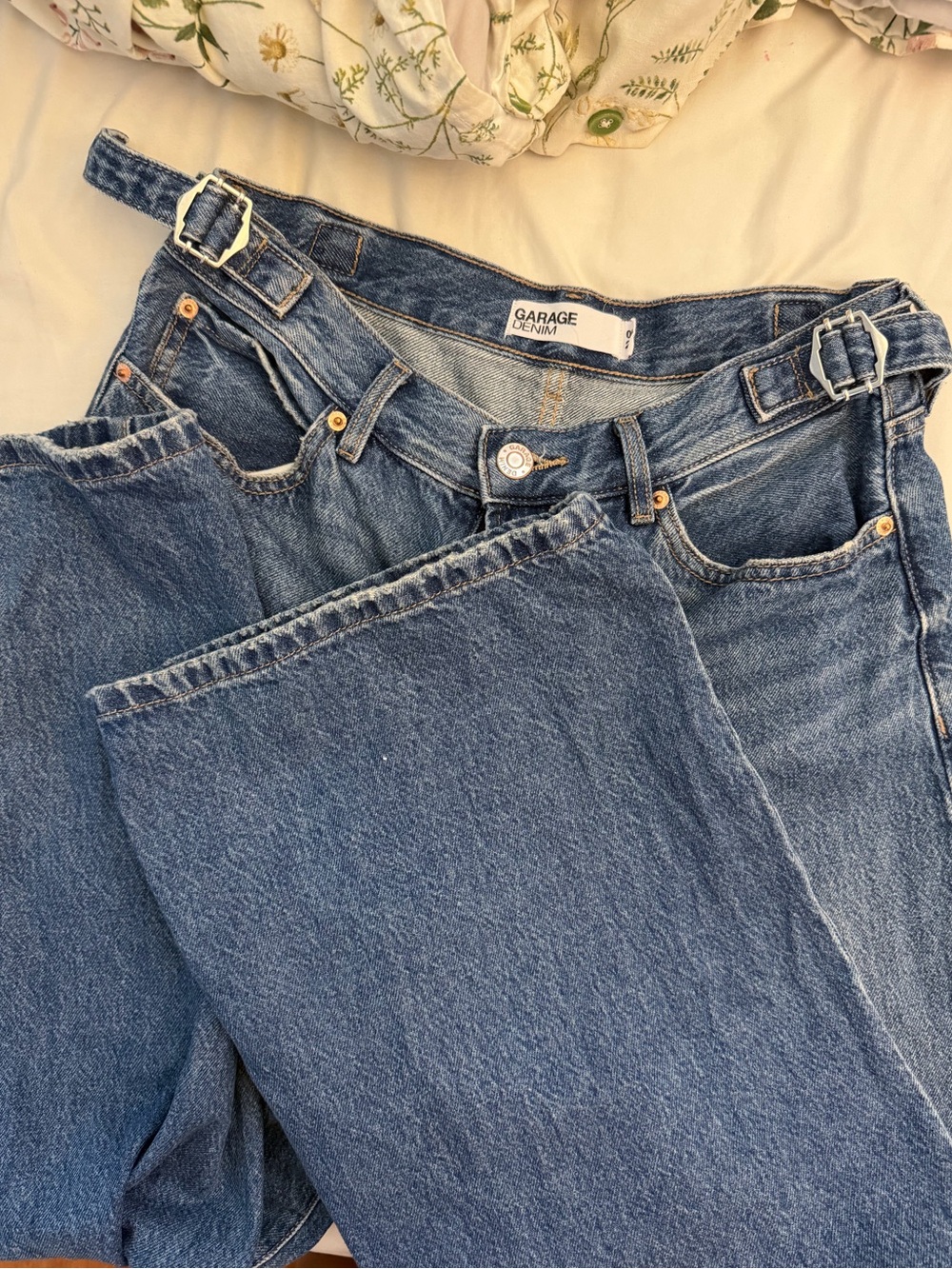 Garage Mega Jeans with Adjustable Buckle Waist - Picture 7 of 7